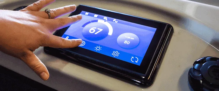 Cal Touch4™ for hot tubs in Lewisville